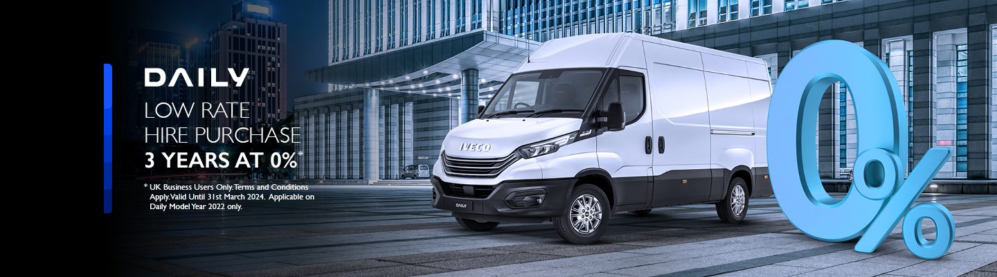 IVECO DAILY HIRE PURCHASE offer from  